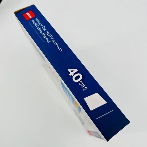 RCA Indoor Flat HDTV Multi-Directional Antenna 40 Mile Range White Digital NIB - Picture 13 of 13